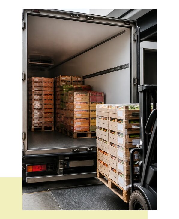 Перевозка сельхозпродукции на паллетах с доставкой в Печору